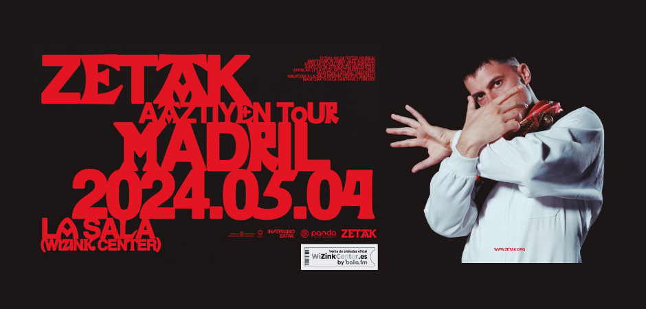 Concierto Zetak - Madrid - La Sala del WiZink Center de Madrid - Zetak en La Sala del Wizink Center