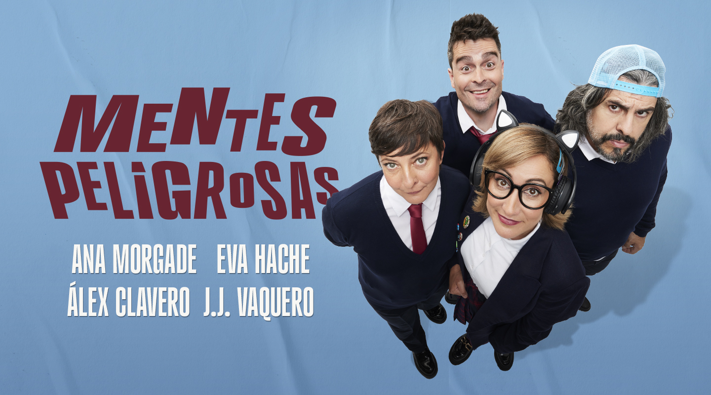 Entradas para Mentes Peligrosas - Valladolid - Centro Cultural Miguel Delibes de Valladolid - JJ Vaquero, Álex Clavero, Eva Hache y Ana Morgade.
