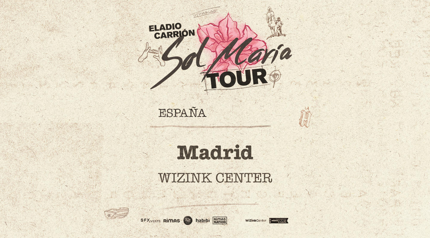 Concierto Eladio Carrión - Madrid WiZink Center - Sol María Tour 2024