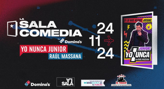 Raul Massana - Madrid La Sala del WiZink Center - La Sala Comedia by Domino's 2024