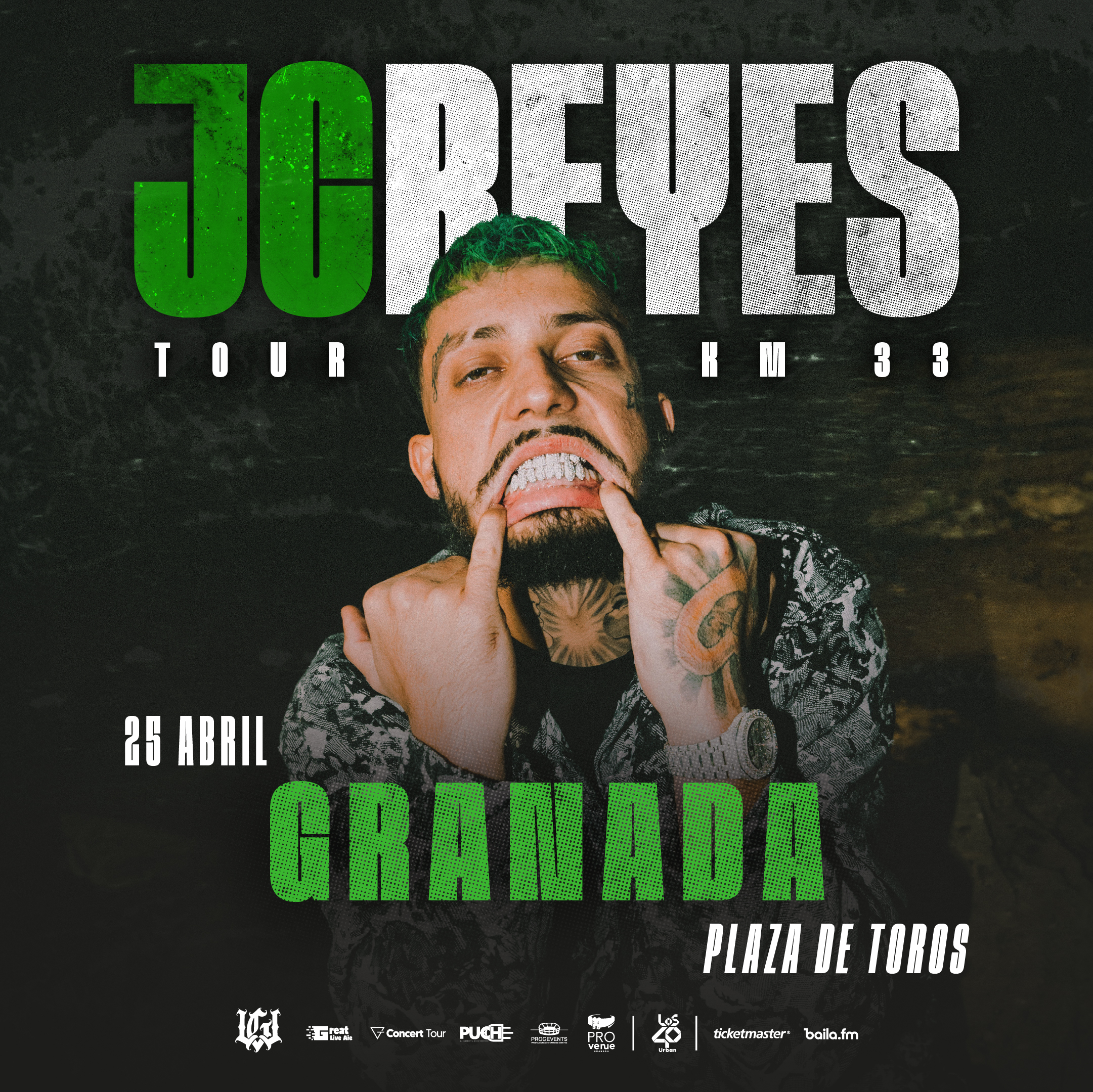 Concierto JC Reyes - TOUR 2025 - Plaza de Toros de Granada - Granada