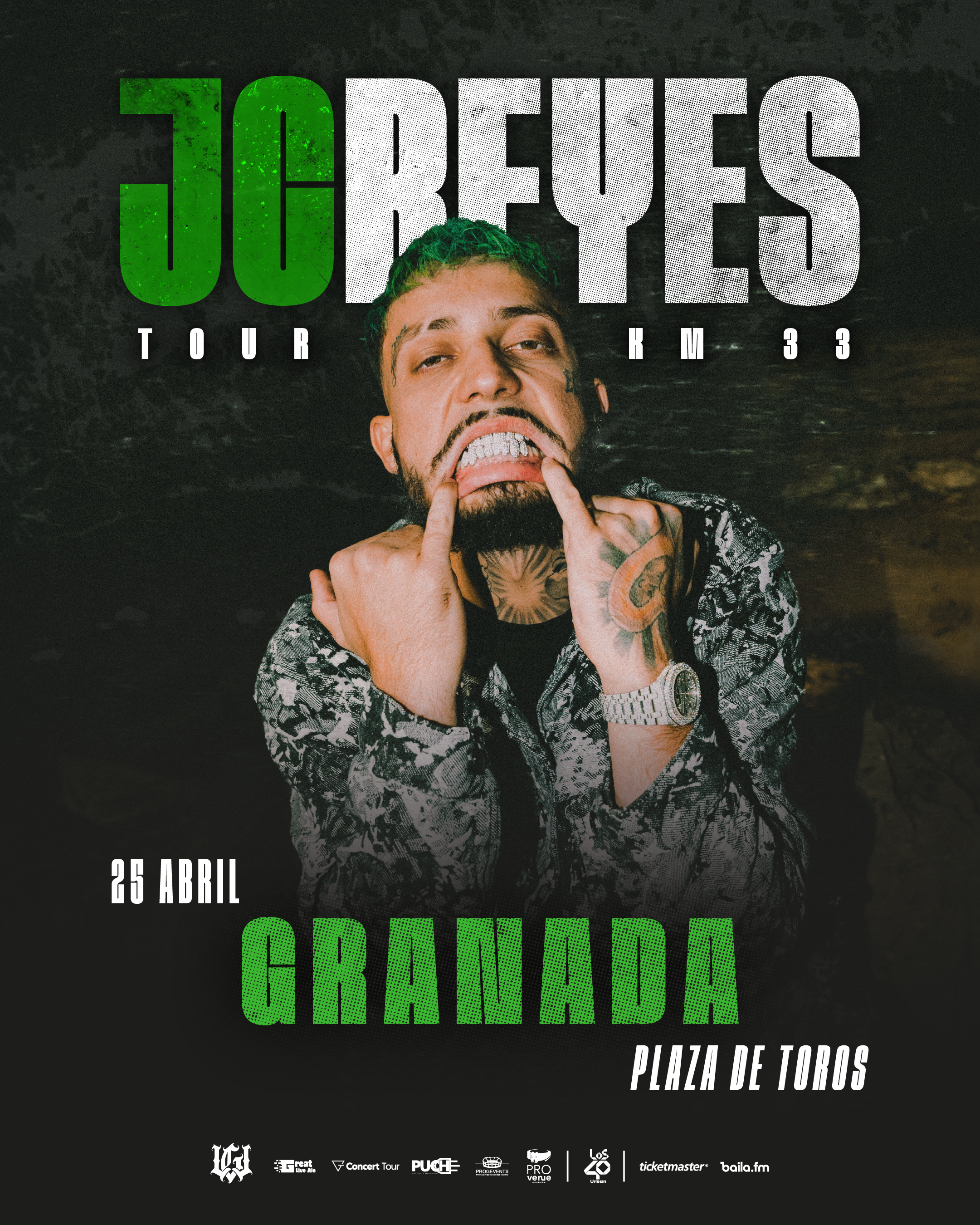Concierto JC Reyes - TOUR 2025 - Plaza de Toros de Granada - Granada