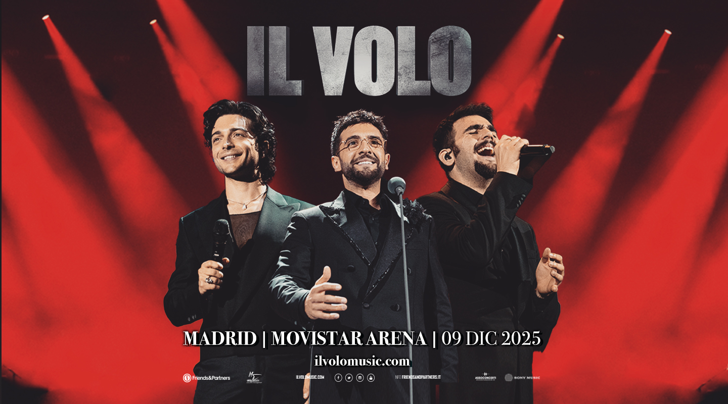Il Volo: Concierto en Madrid (Movistar Arena), 09/12/2025 | Entradas Oficiales