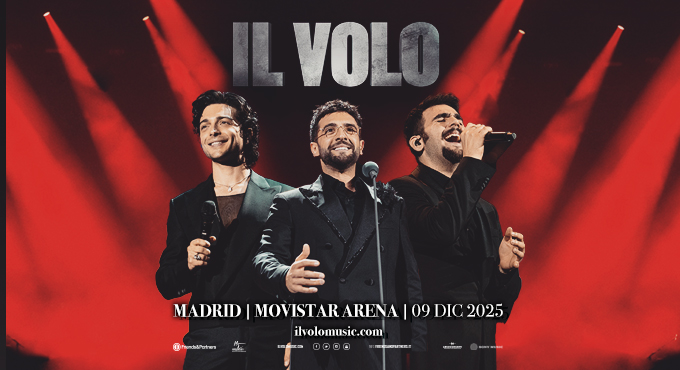 Il Volo: Concierto en Madrid (Movistar Arena), 09/12/2025 | Entradas Oficiales
