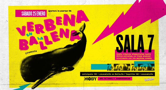 Sala 7: Concierto en Moby Dick Club, 25/01/2025 | Entradas Oficiales