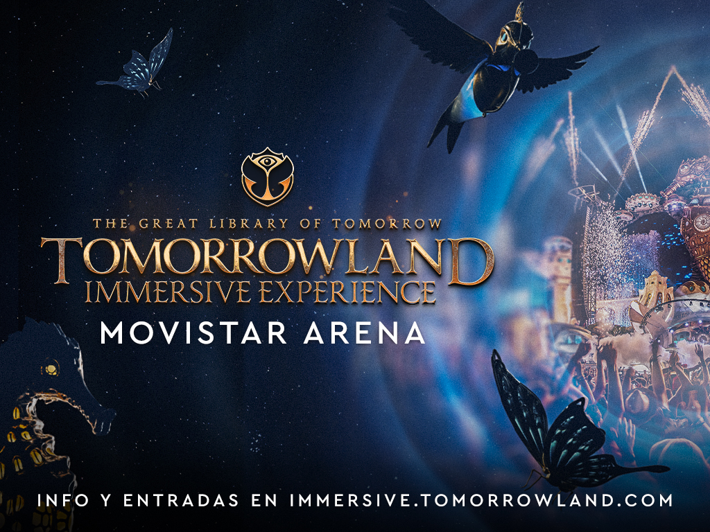 Concierto y Entradas The Great Library of Tomorrow - Madrid Movistar Arena - Evento 2024 y 2025