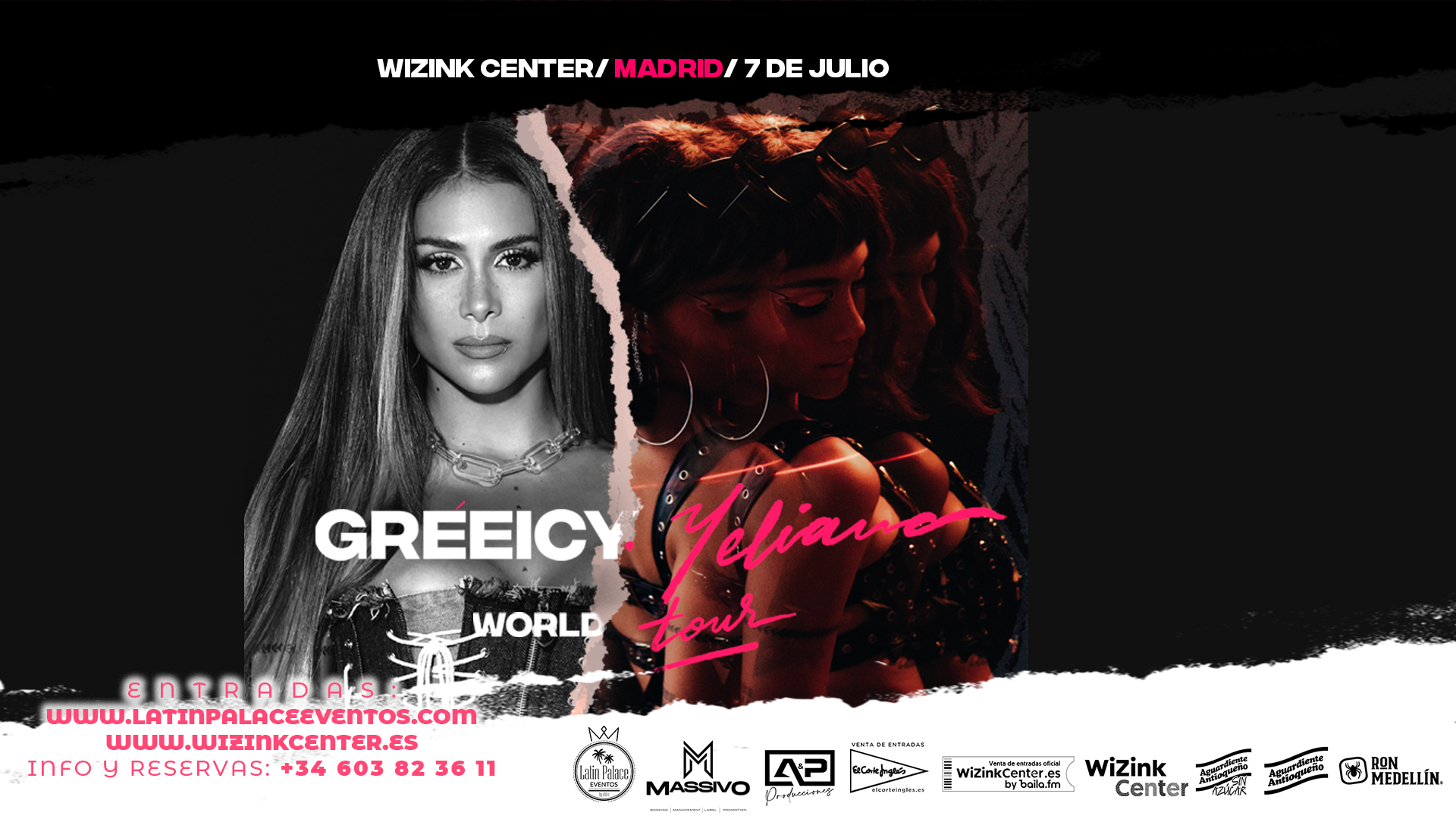Concierto Greeicy - Madrid WiZink Center - World Tour #GreeicyYeliana 2024