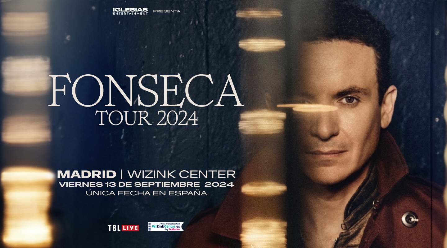 Concierto Fonseca - Madrid WiZink Center - Tour 2024