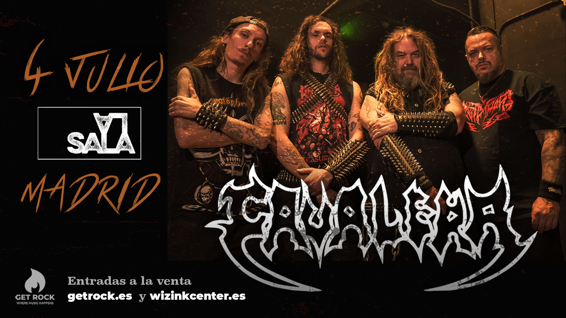 Concierto Cavalera - Madrid - La sala del WiZink Center de Madrid - Cavalera en La Sala del Wizink Center