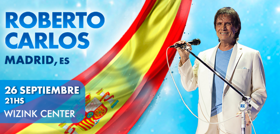 Concierto Roberto Carlos - Madrid WiZink Center - 2024