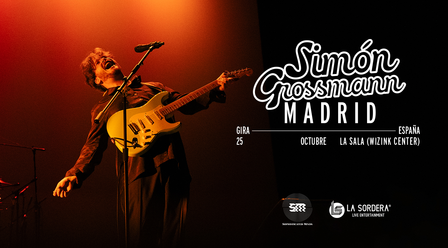 Entradas para el concierto de Simon Grossmann en La Sala del WiZink Center de Madrid en octubre de 2024