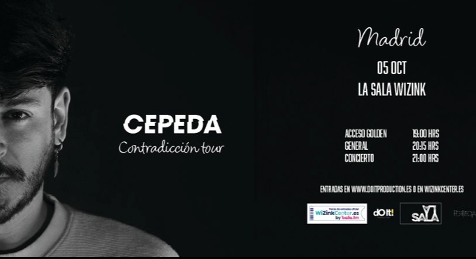 Concierto Cepeda - Madrid - La Sala del WiZink Center de Madrid - Cepeda en La Sala del Wizink Center