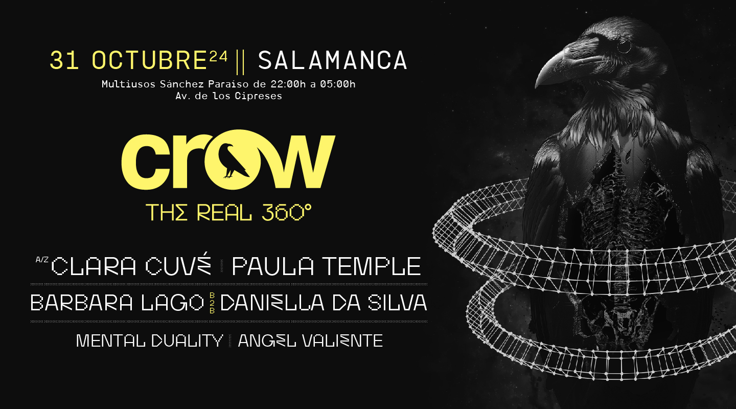 Concierto CROW The real 360 - Enjoy! Multiusos Sánchez Paraíso - Salamanca
