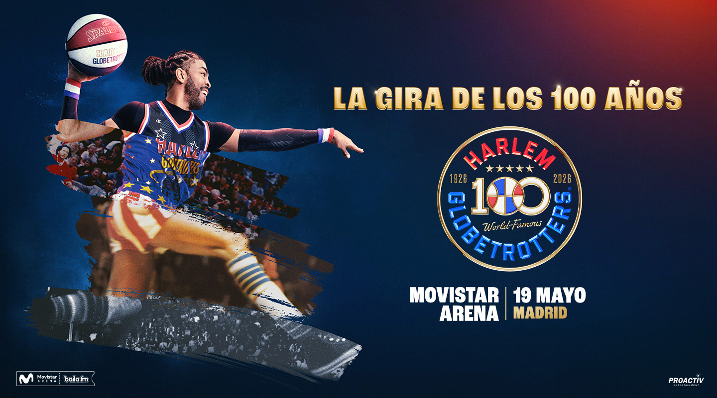 Entradas Harlem Globetrotters Madrid 2026 | Movistar Arena