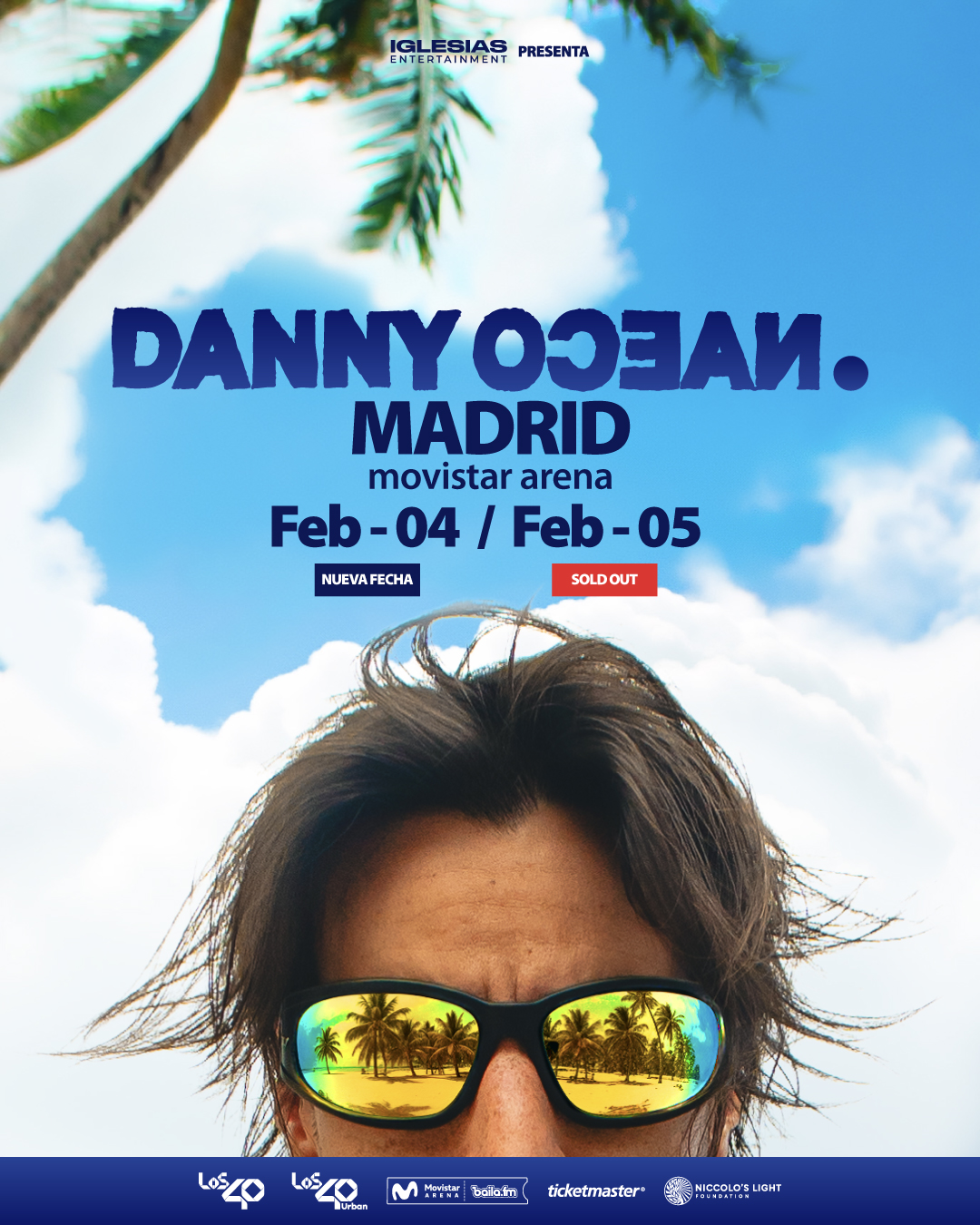Entradas Danny Ocean Madrid 2026 | Movistar Arena