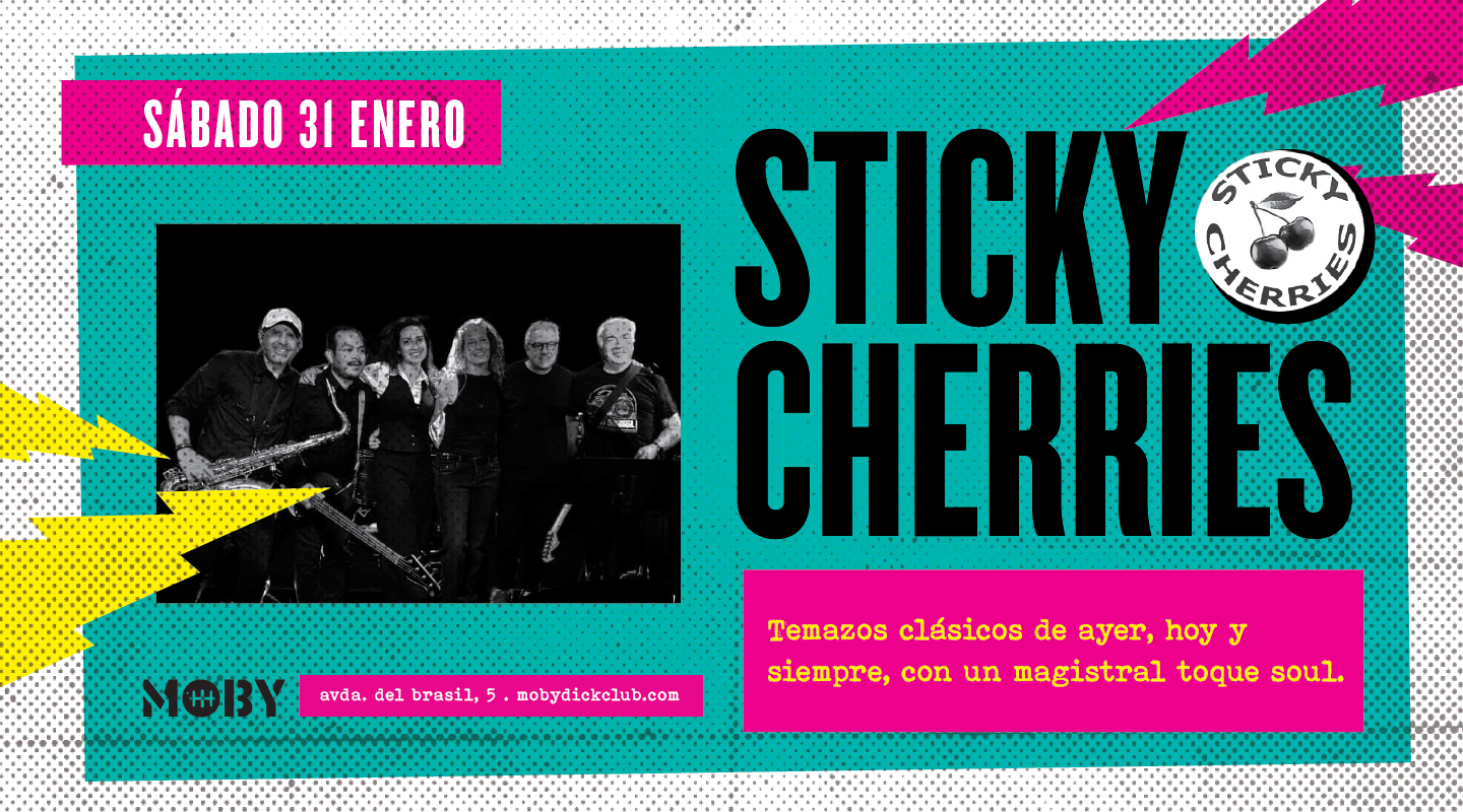 VERBENA EN LA BALLENA CON STICKY CHERRIES