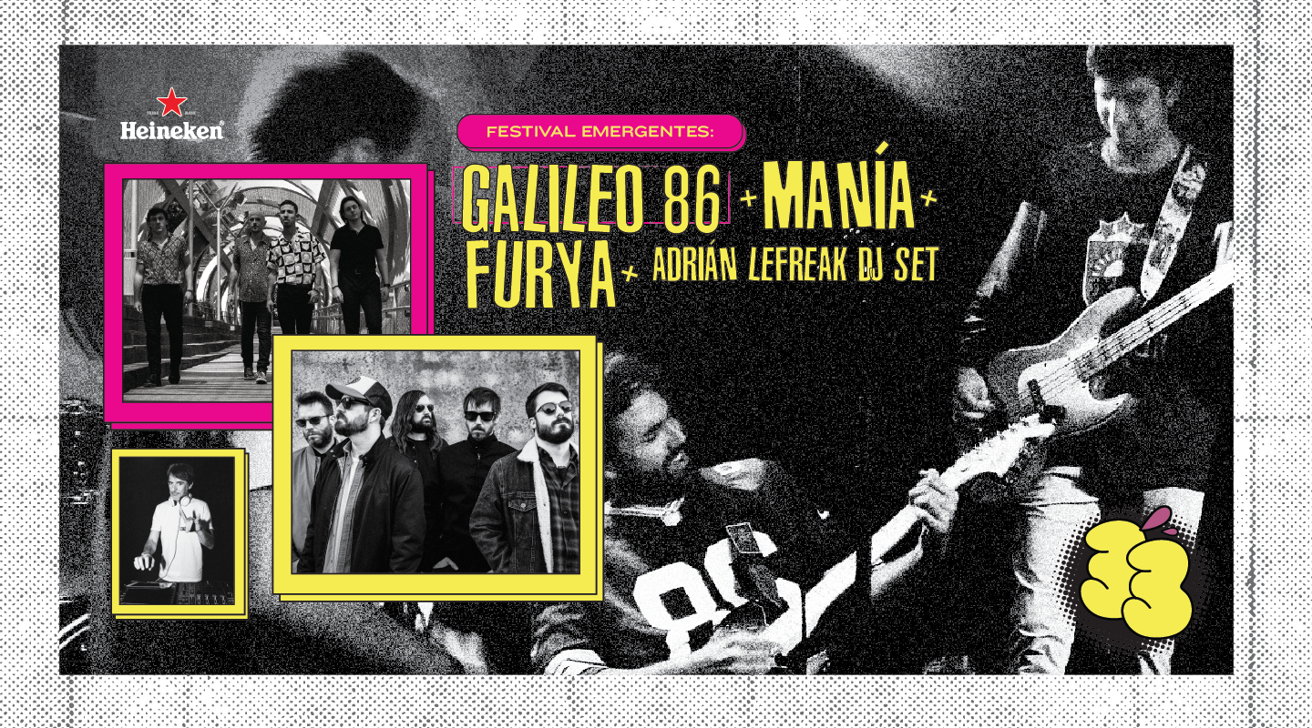 Festival Emergentes: Concierto en Moby Dick Club, 28/03 | Entradas Oficiales