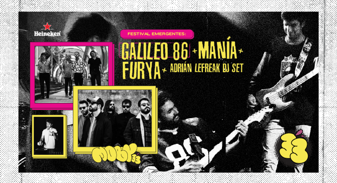 Festival Emergentes: Concierto en Moby Dick Club, 28/03 | Entradas Oficiales