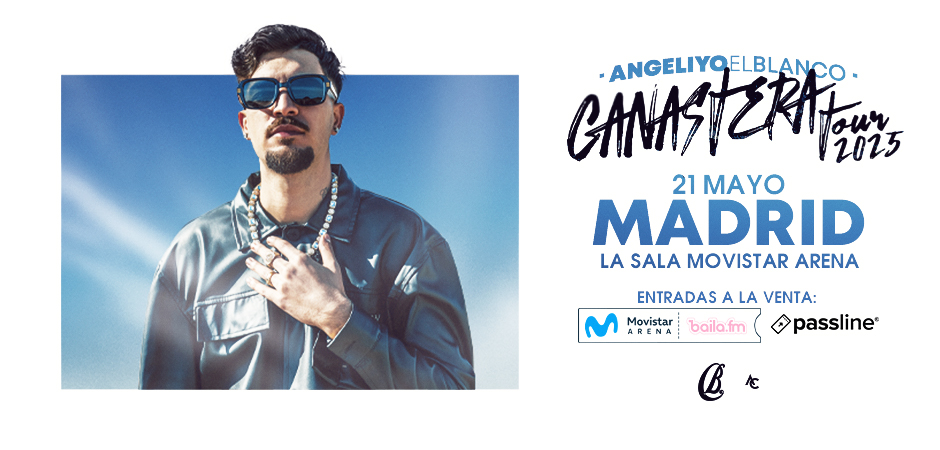 Angeliyo El Blanco: Concierto en Madrid, 21/05 | Entradas Oficiales