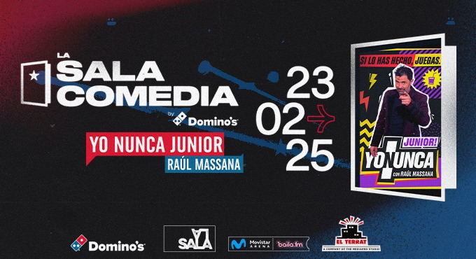 Raúl Massana: Concierto en La Sala del Movistar Arena, 23 de febrero de 2025 | Entradas Oficiales