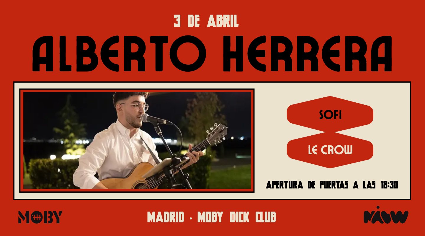 Alberto Herrera en concierto | Entradas en baila.fm