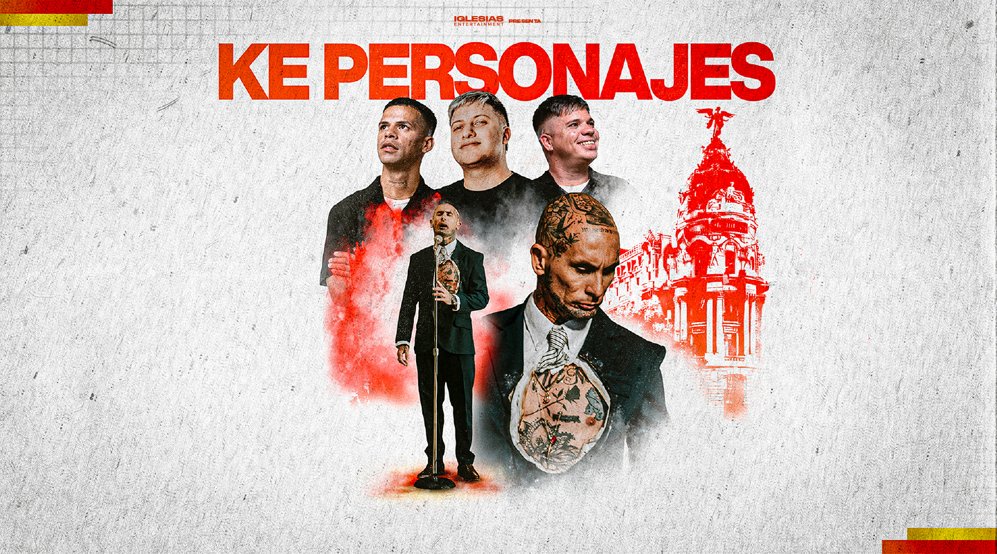 Ke Personajes Concierto en Movistar Arena, 14/09 | Entradas Oficiales