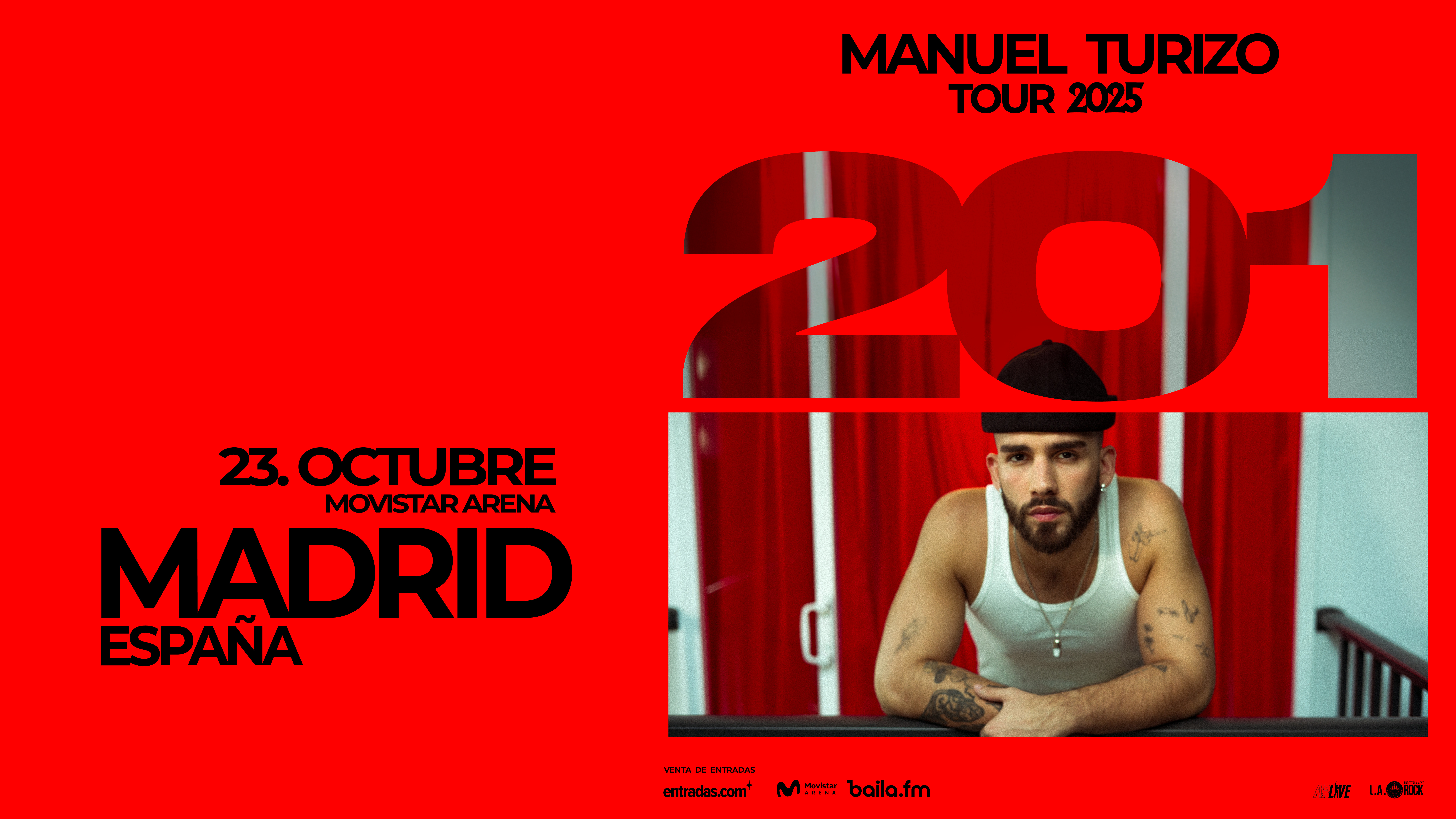 Tour 201 Madrid, Movistar Arena