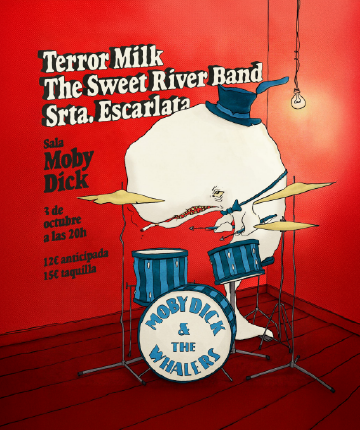 THE SWEET RIVER BAND + TERROR MILK + SRTA. ESCARLATA