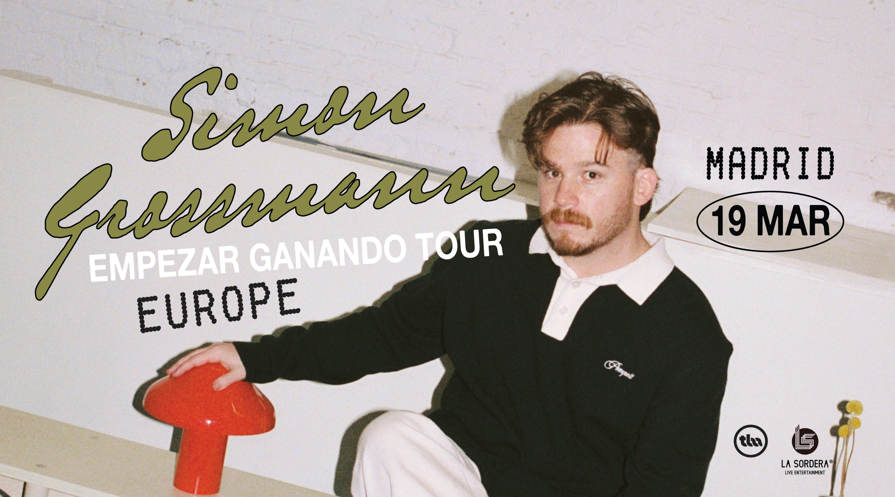 Simon Rossmann: Concierto en La Sala del Movistar Arena, 19/03/2026 | Entradas Oficiales