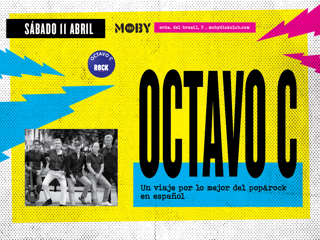 Octavo C: Concierto en Moby Dick, 11/04 | Entradas Oficiales