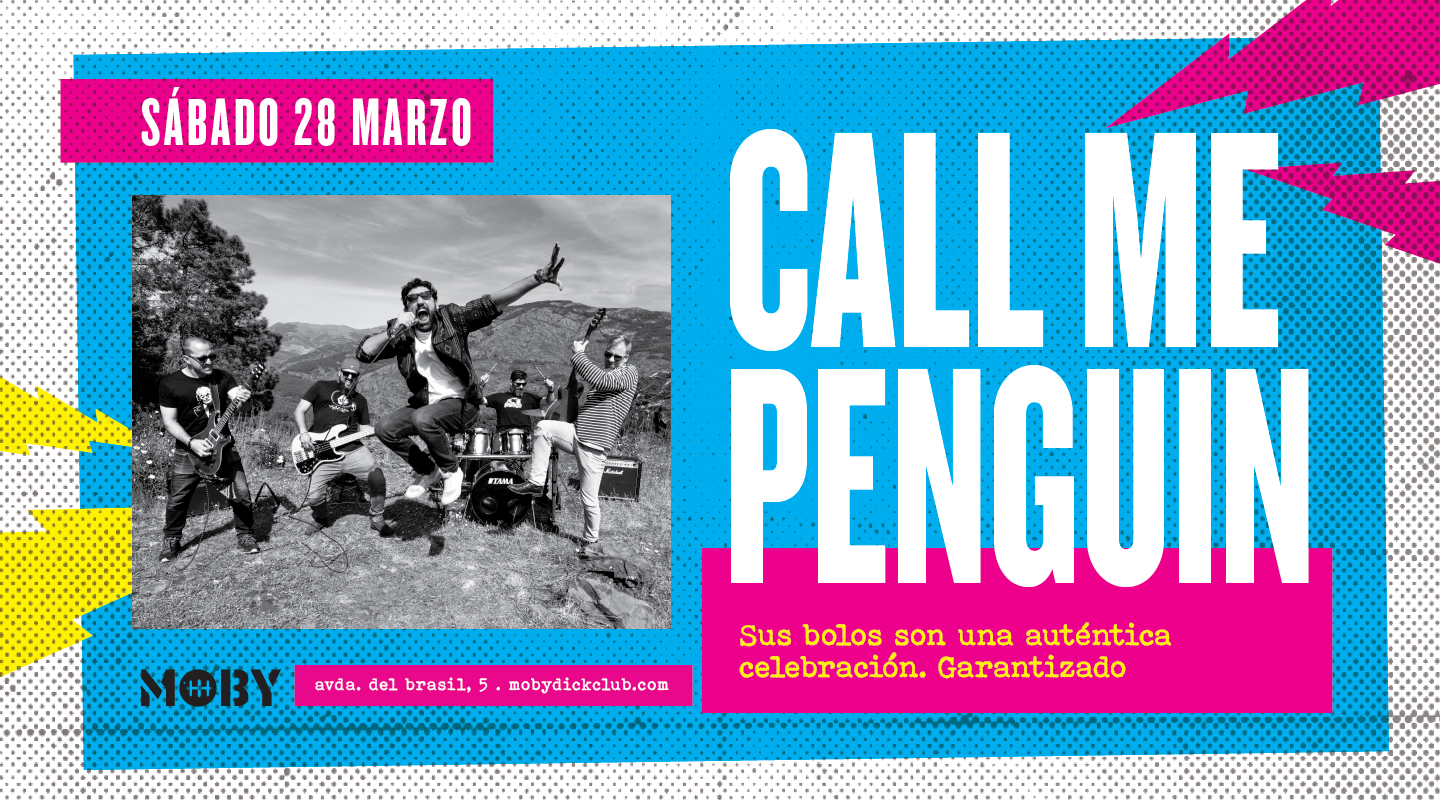 VERBENA EN LA BALLENA CON CALL ME PENGUIN