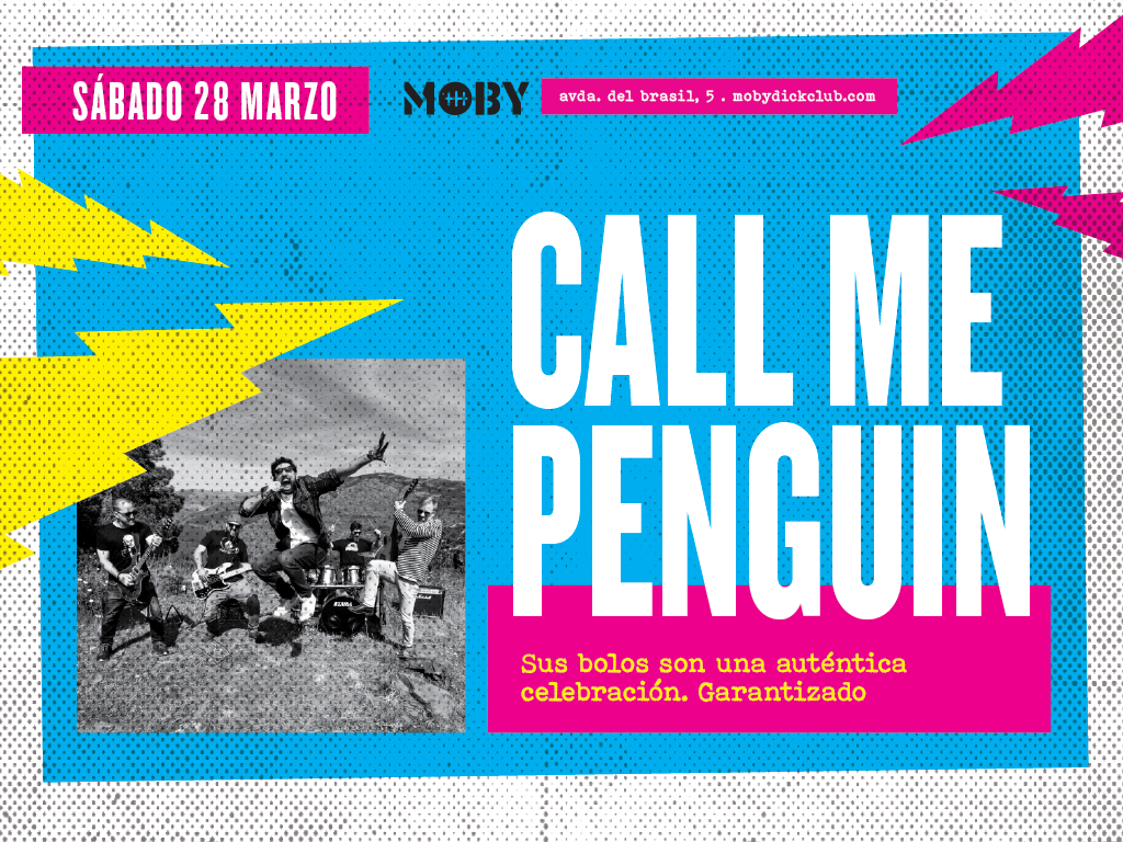VERBENA EN LA BALLENA CON CALL ME PENGUIN