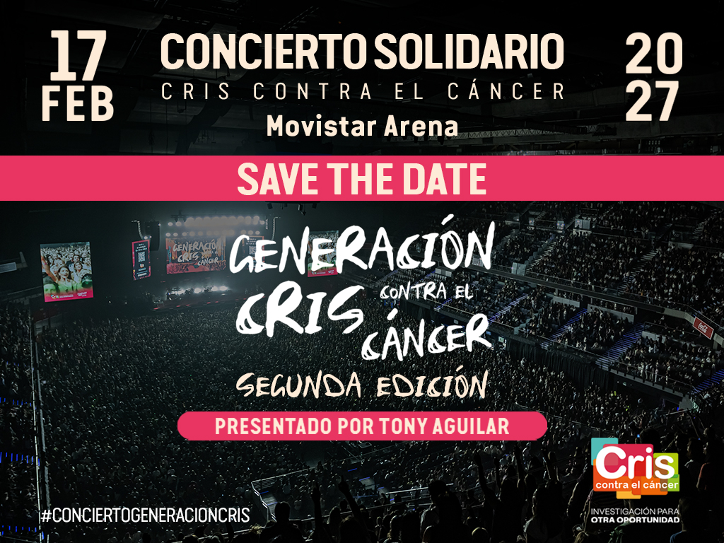 Concierto Generación Cris contra el Cáncer - Madrid Movistar Arena - 2027