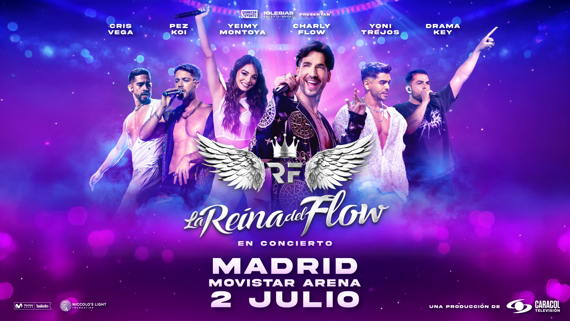 Entradas La Reina del Flow Madrid 2026 | Movistar Arena
