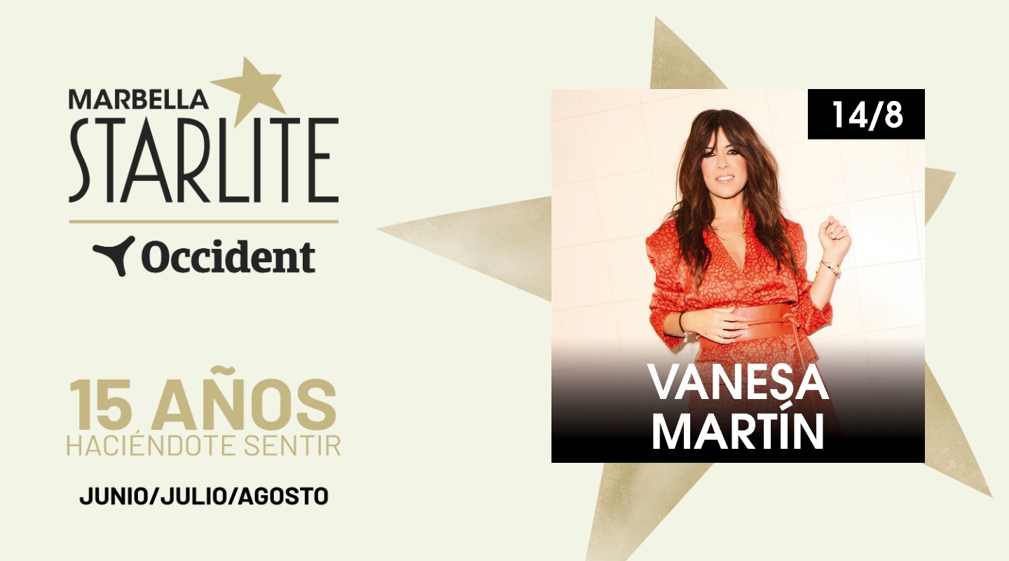 Consigue tus entradas para ver a Vanesa Martín en Starlite Marbella en baila.fm