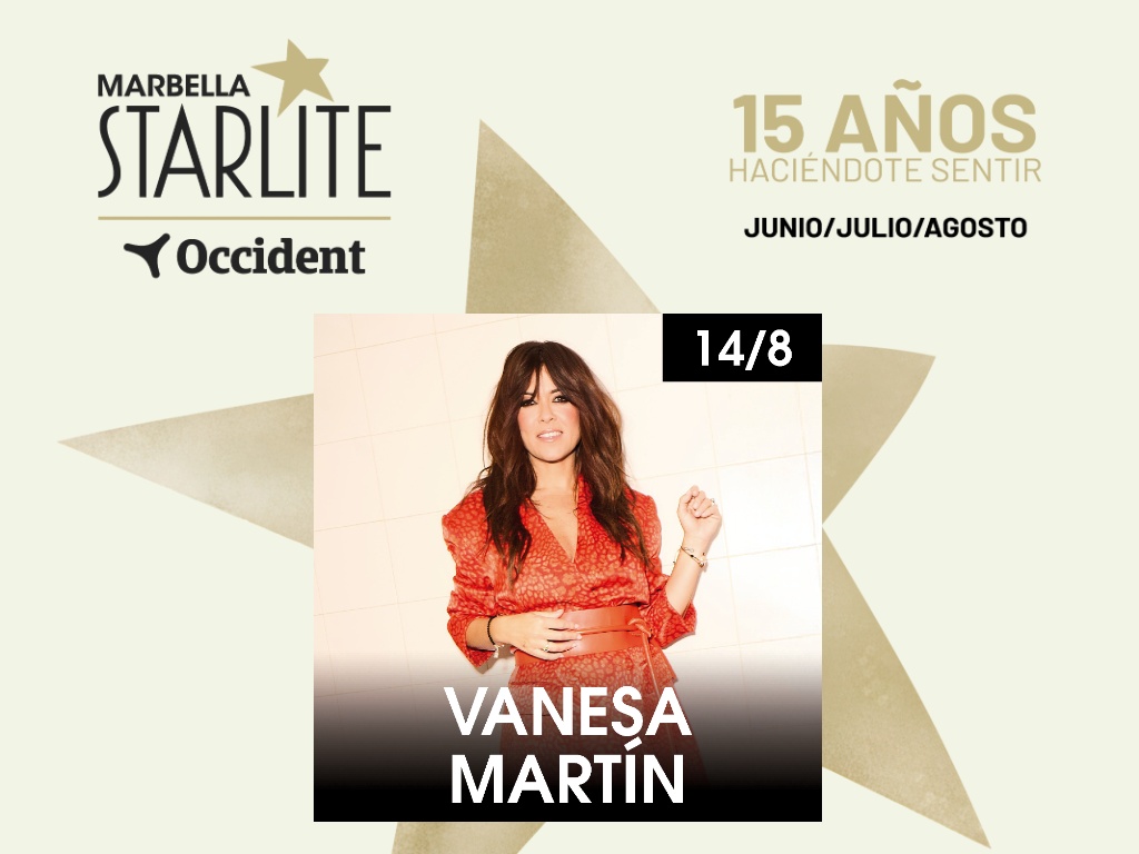 Consigue tus entradas para ver a Vanesa Martín en Starlite Marbella en baila.fm