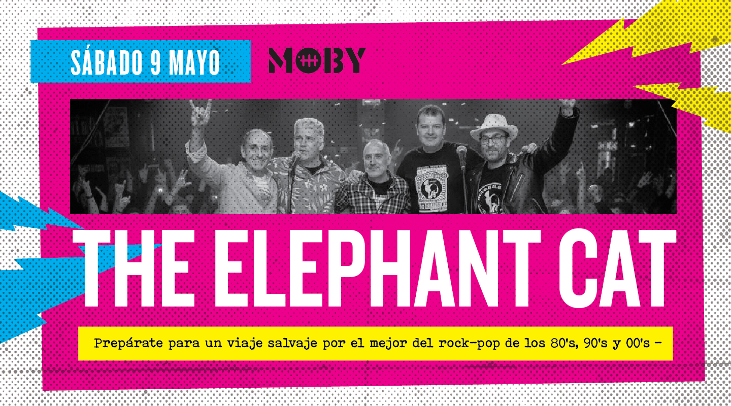 Verbena en La Ballena con The Elephant Cat en Moby Dick | Entradas oficiales