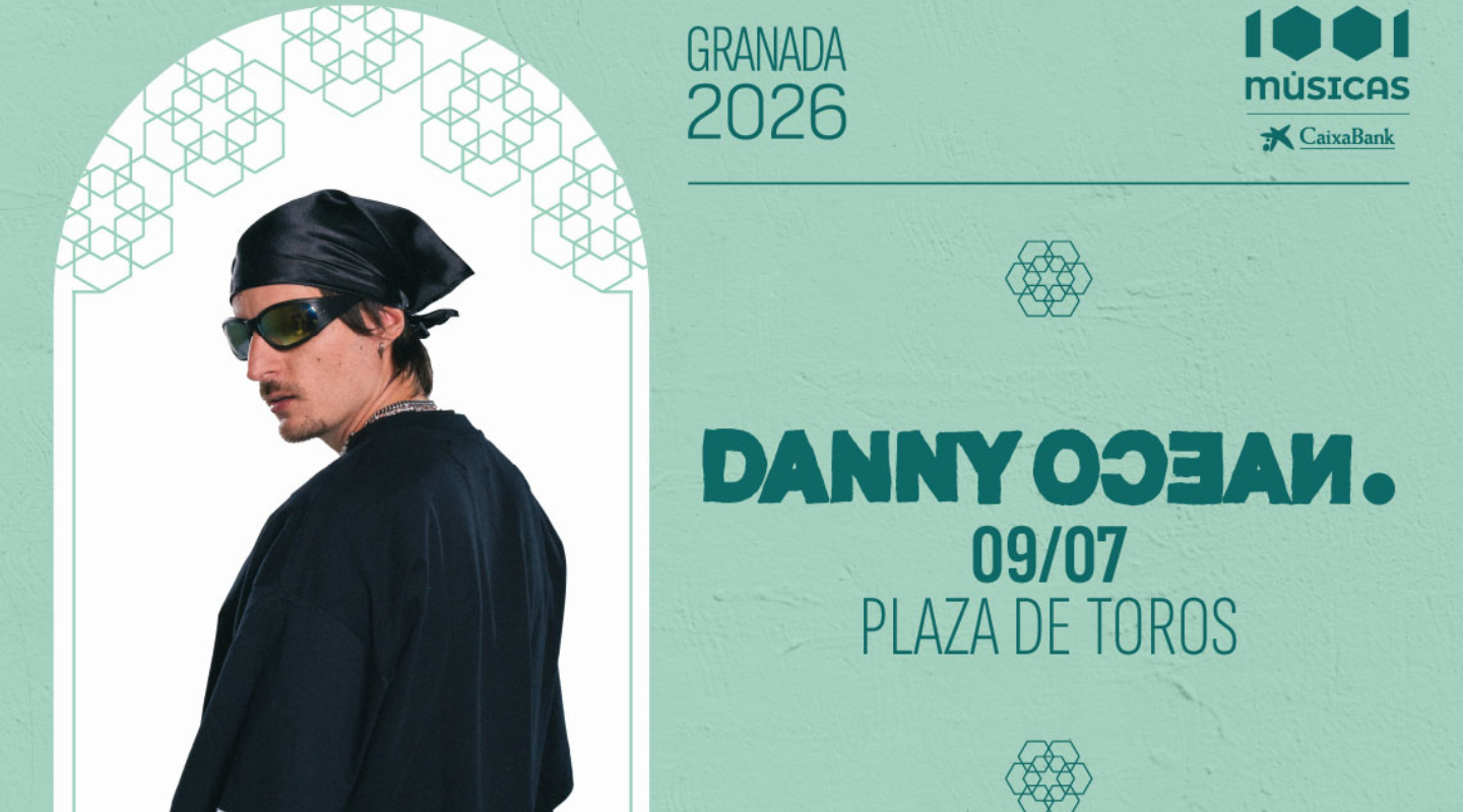 Danny Ocean: Concierto en Granada, 9 de julio | Entradas Oficiales